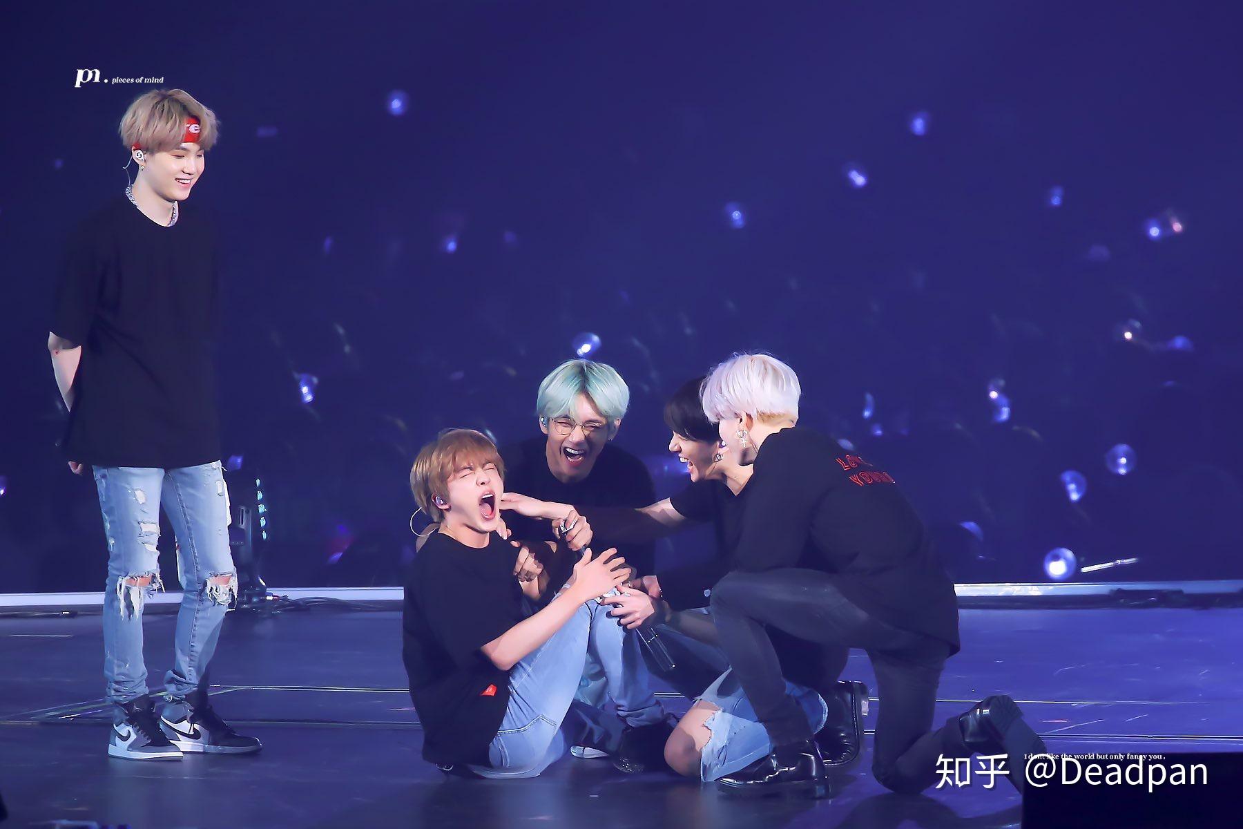 防弹有哪些打动你的笑图