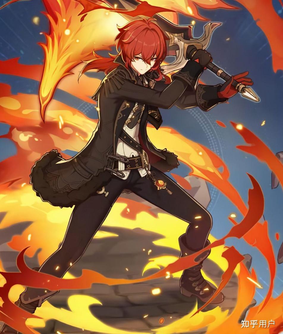 如何评价《原神》2.8版本迪卢克新皮肤殷红终夜? - 知乎