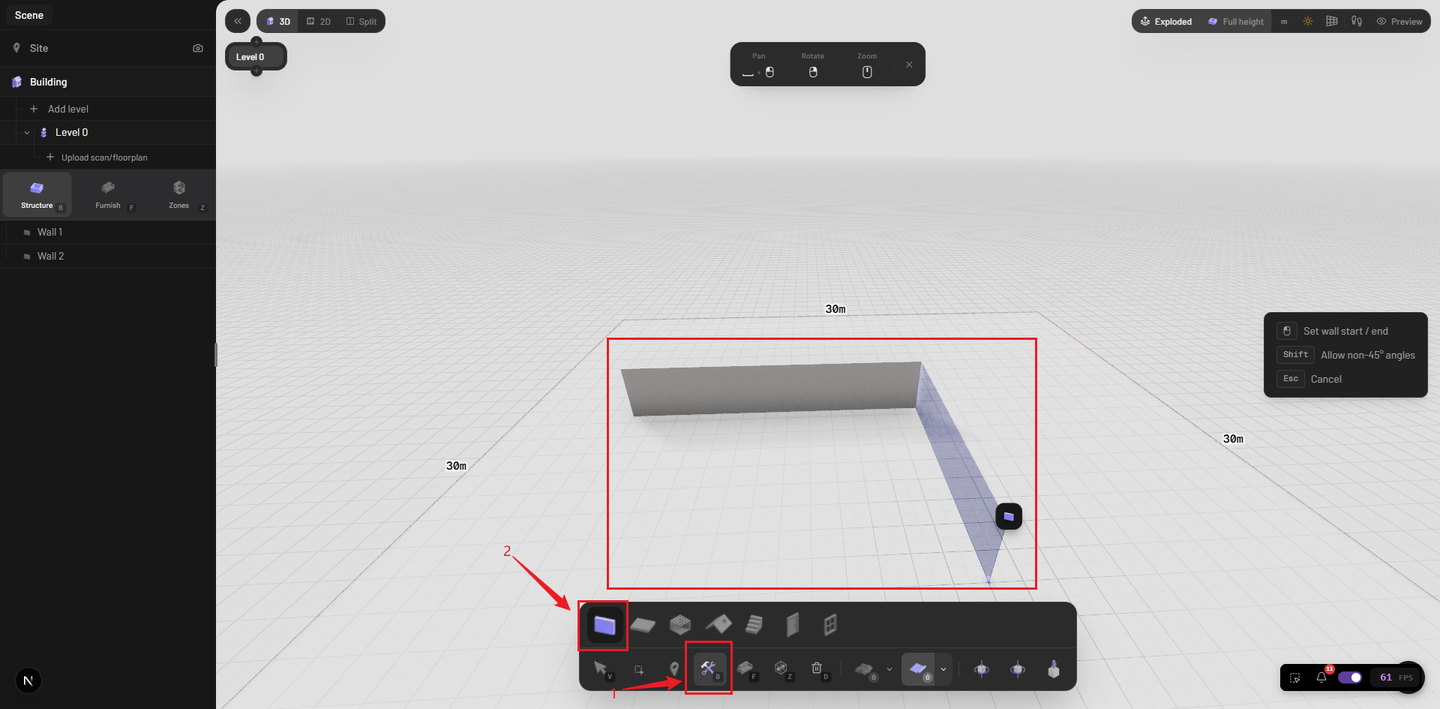 本地部署 Pascal Editor：像玩游戏一样设计 3D 建筑，支持公网远程建模 - 知乎