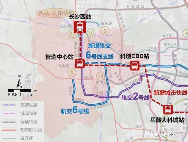 2025新建实锤!长沙地铁6号线支线官宣,3种走向,沿线居民笑了! - 知乎