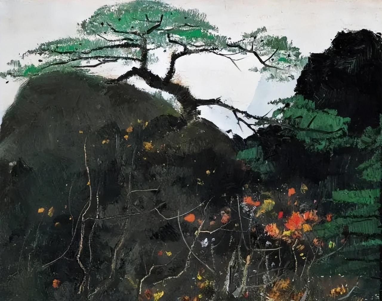 57幅吴冠中的油画，太美了！ - 知乎