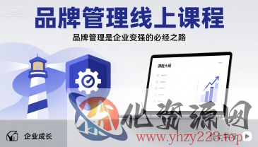 品牌管理线上课程，品牌管理是企业变强的必经之路