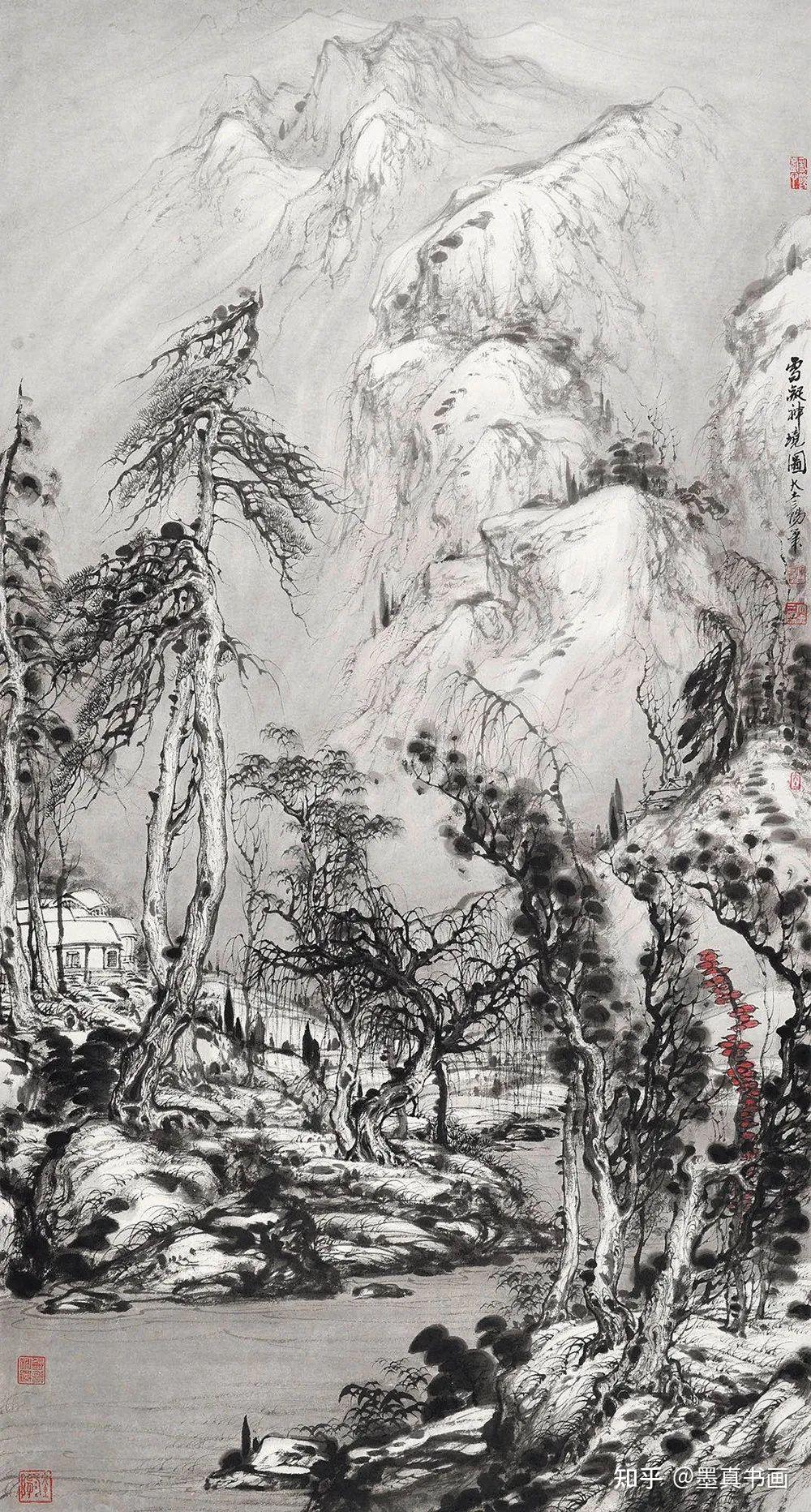 「大土三阳」｜丹青追梦 水墨本色-中国当代书画名家个人云展览 - 知乎
