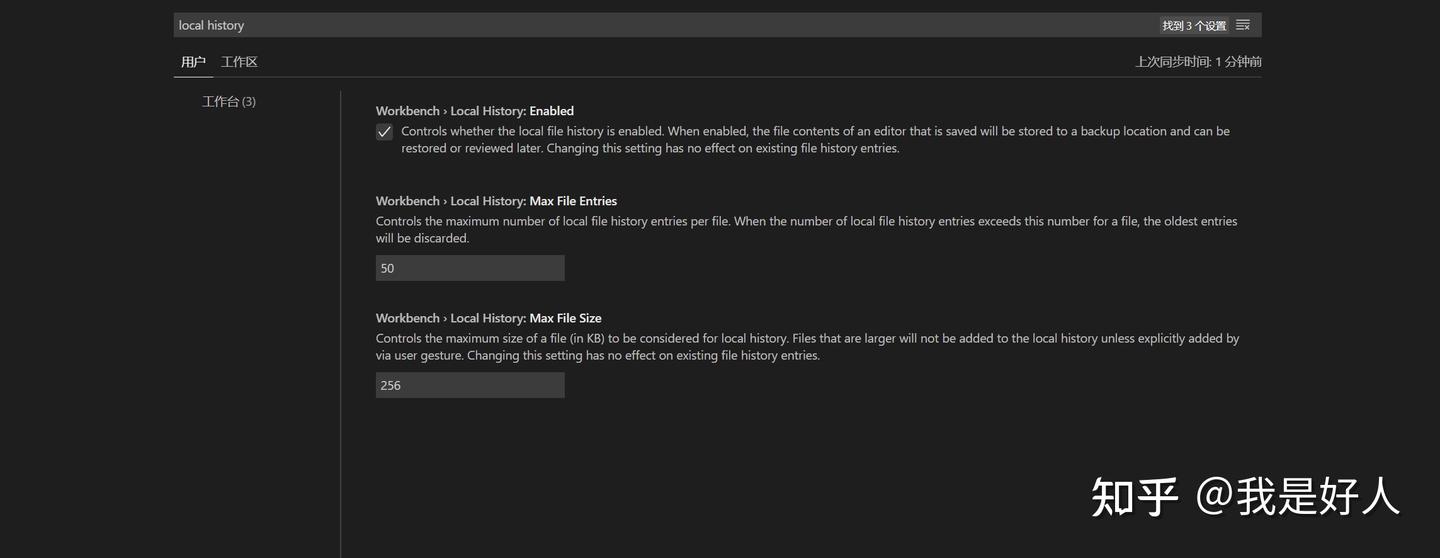 VSCode Local History 功能首个 insider 版本来了！ - 知乎