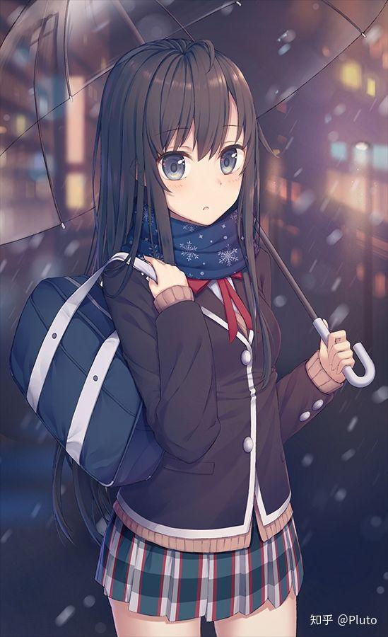 你心目中最适合黑长直的二次元角色是谁?