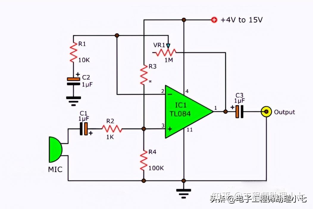 什么是TL084运放？TL0843引脚图及功能+TL084参数，带你轻松搞定 - 知乎