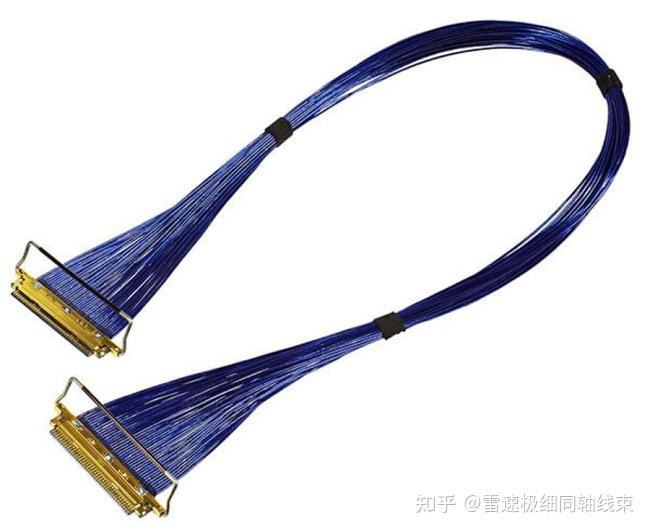 从I-PEX 82688-100B-01-D看极细同轴线束:1-1结构为何更适合高速SI测试?