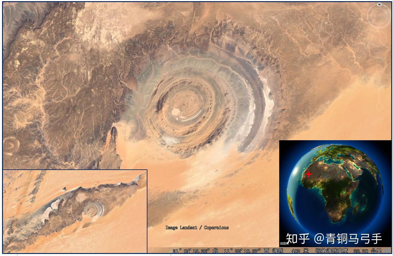 撒哈拉之眼是如何形成的