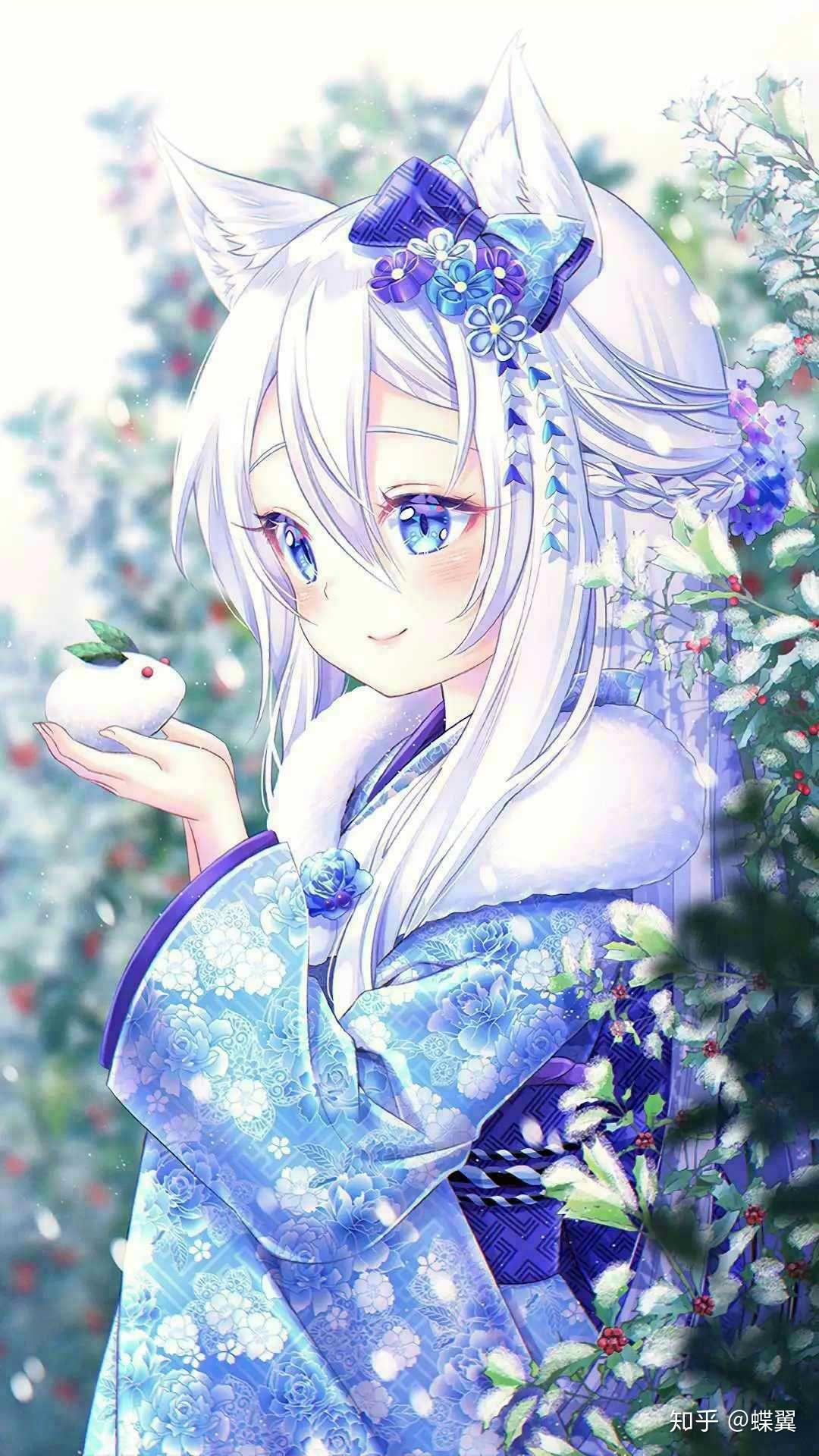 请问谁有一些女生头像图片看起来高冷动漫简约的头像有的话推荐给我