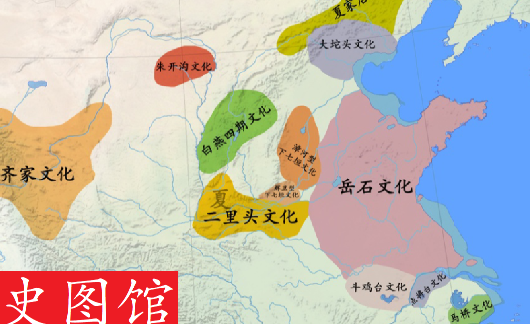 【史图馆】中国历代疆域变化新版1 文明起源 - 知乎