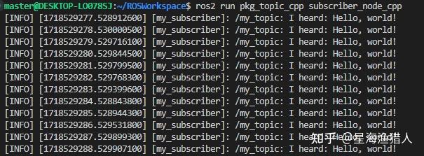 ROS2 发布/订阅Topic - 知乎