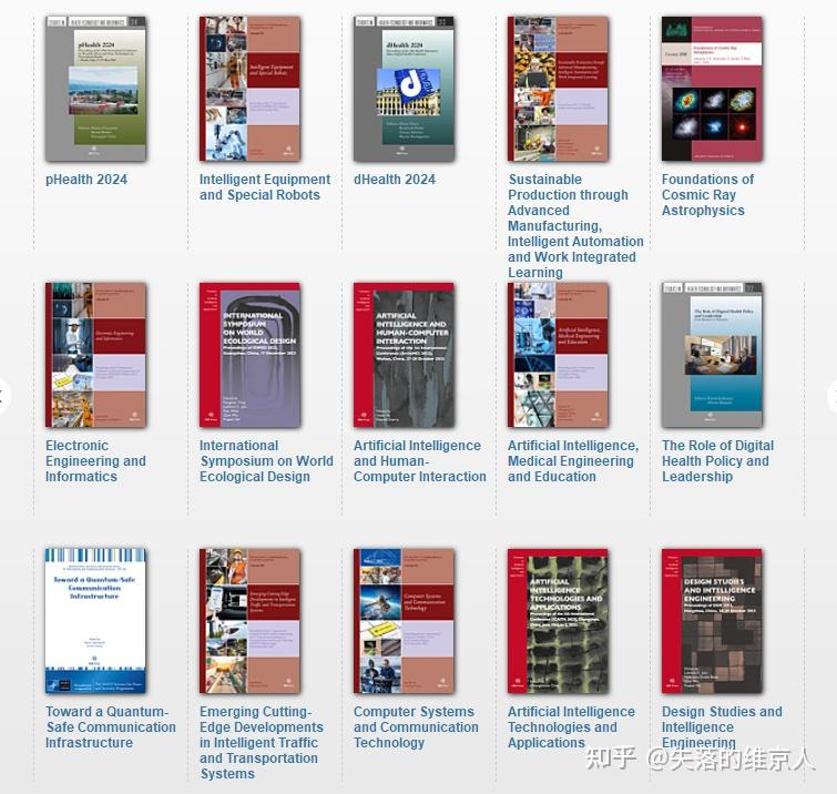 IOS Press(IOS 出版社)会议论文集 期刊征稿 - 知乎