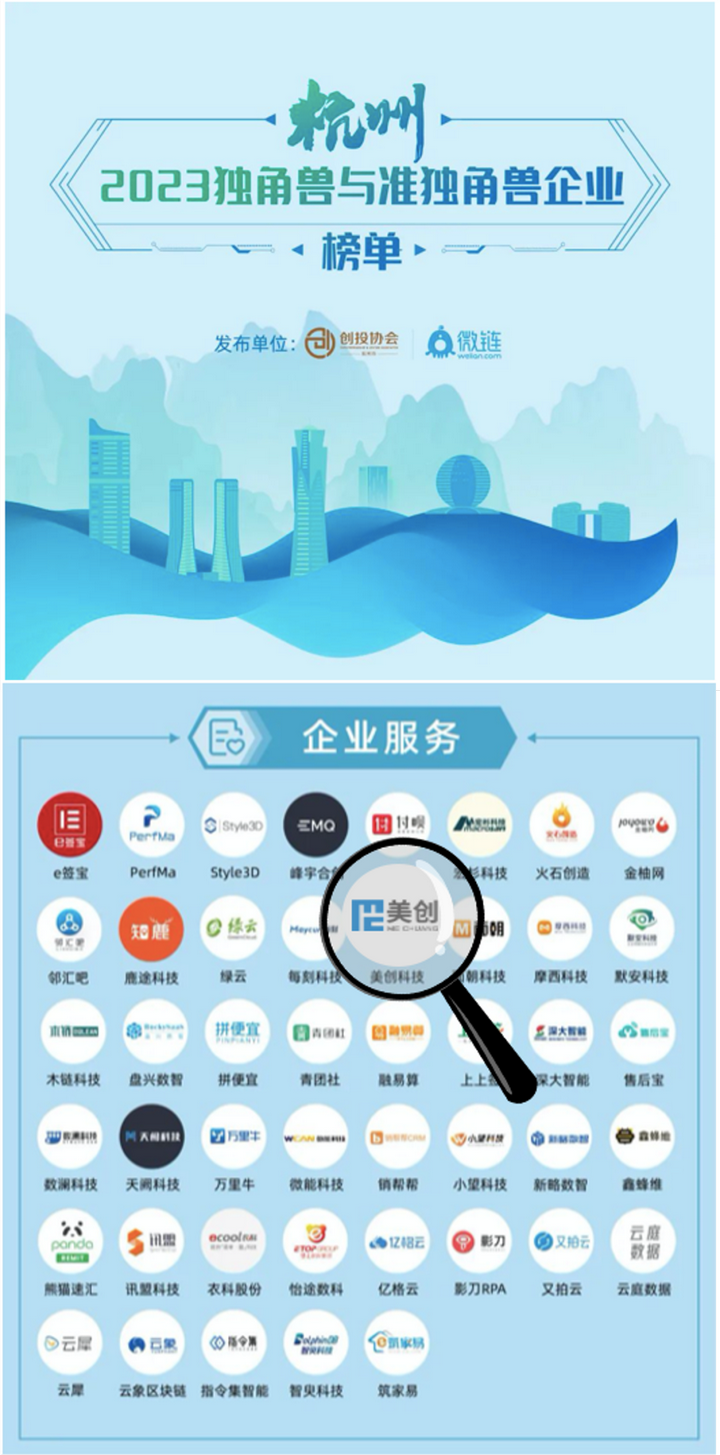 美创科技再次入选《2023杭州独角兽&准独角兽企业榜单》 - 知乎