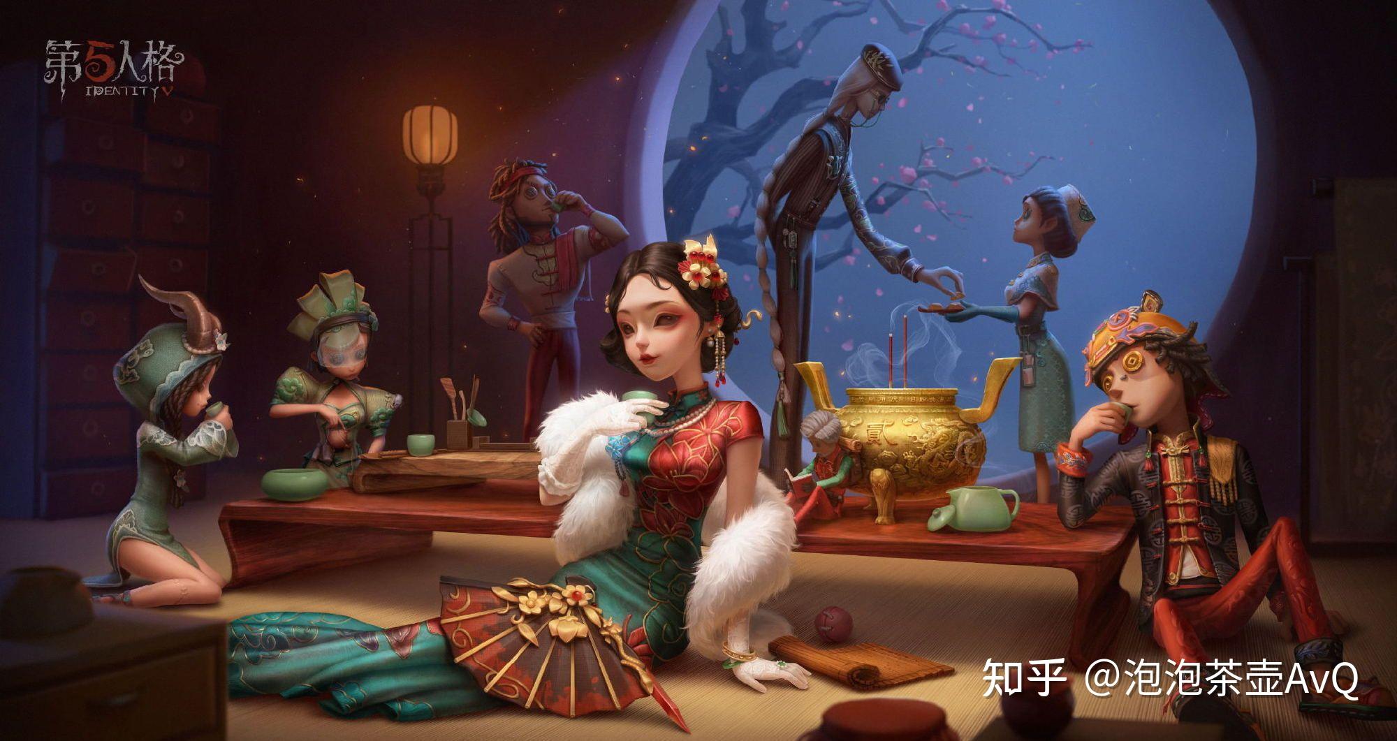 如何评价画师花噎菜的给《第五人格》画的原画疑似