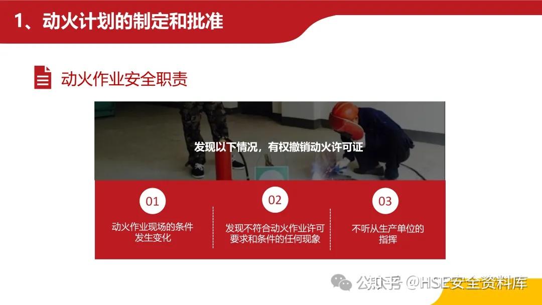 PPT |【课件】动火作业安全培训(68页) - 知乎