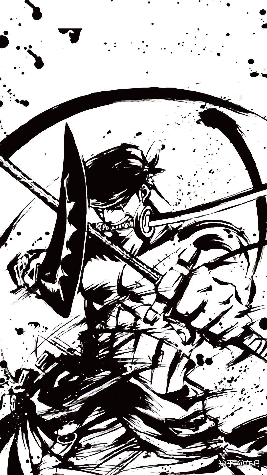 有没有索隆的全面屏壁纸? - 知乎