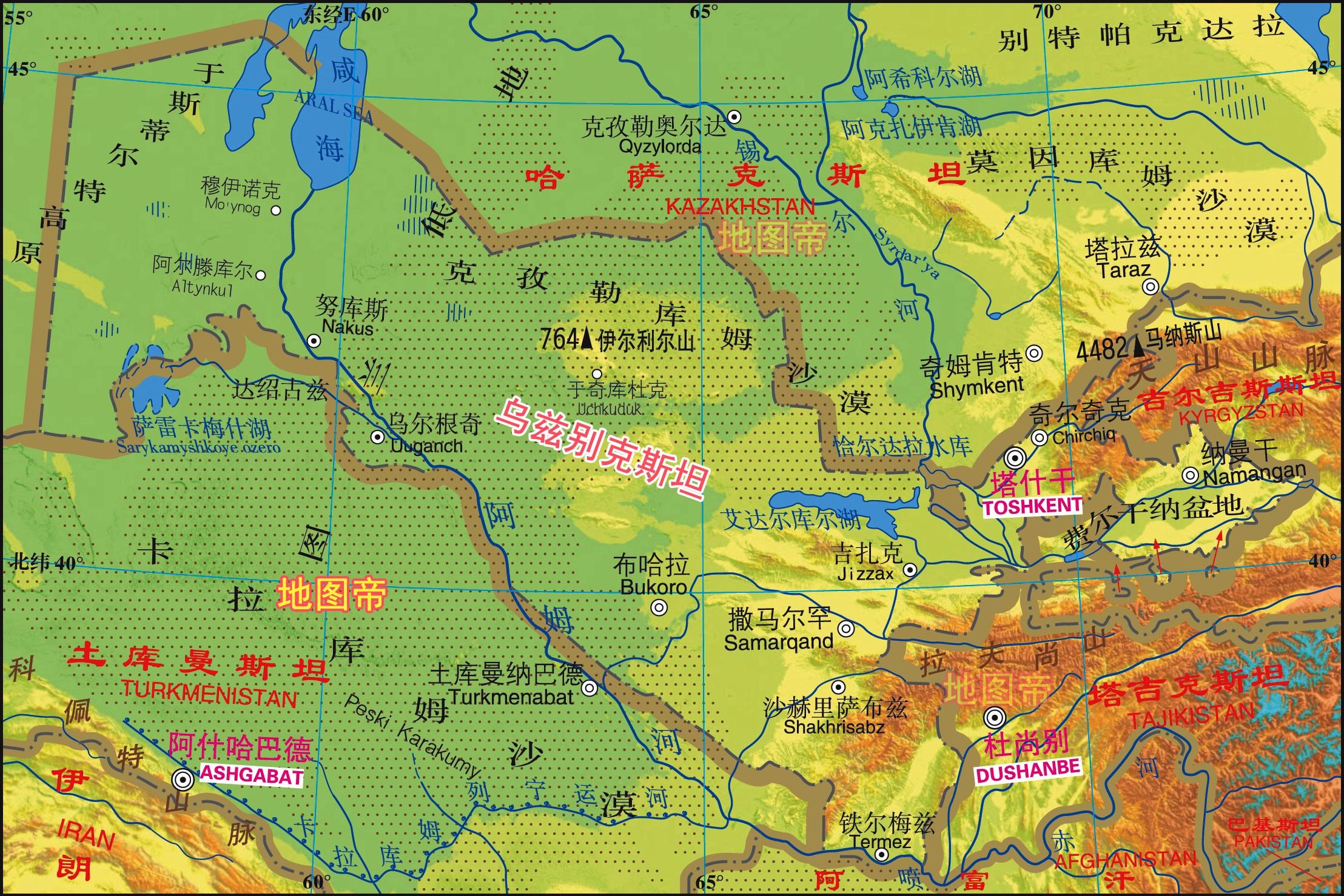 阿富汗有哪些邻国? - 知乎