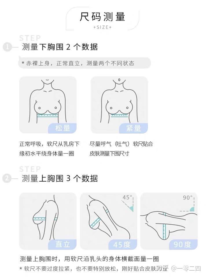 衣服胸围怎么量 尺寸图片