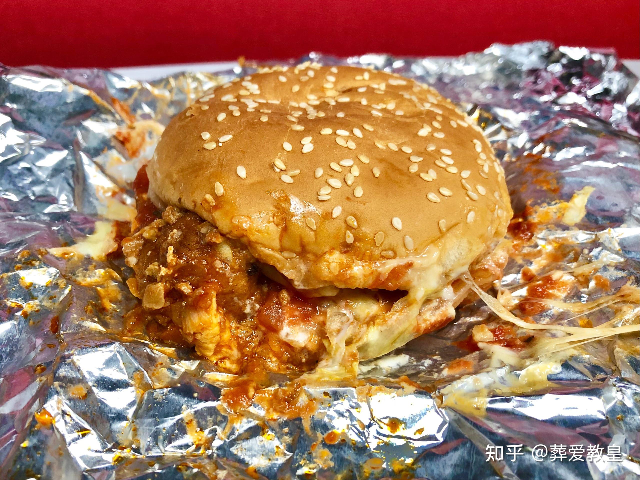 如何评价麦当劳新推出的大丸子汉堡? - 知乎