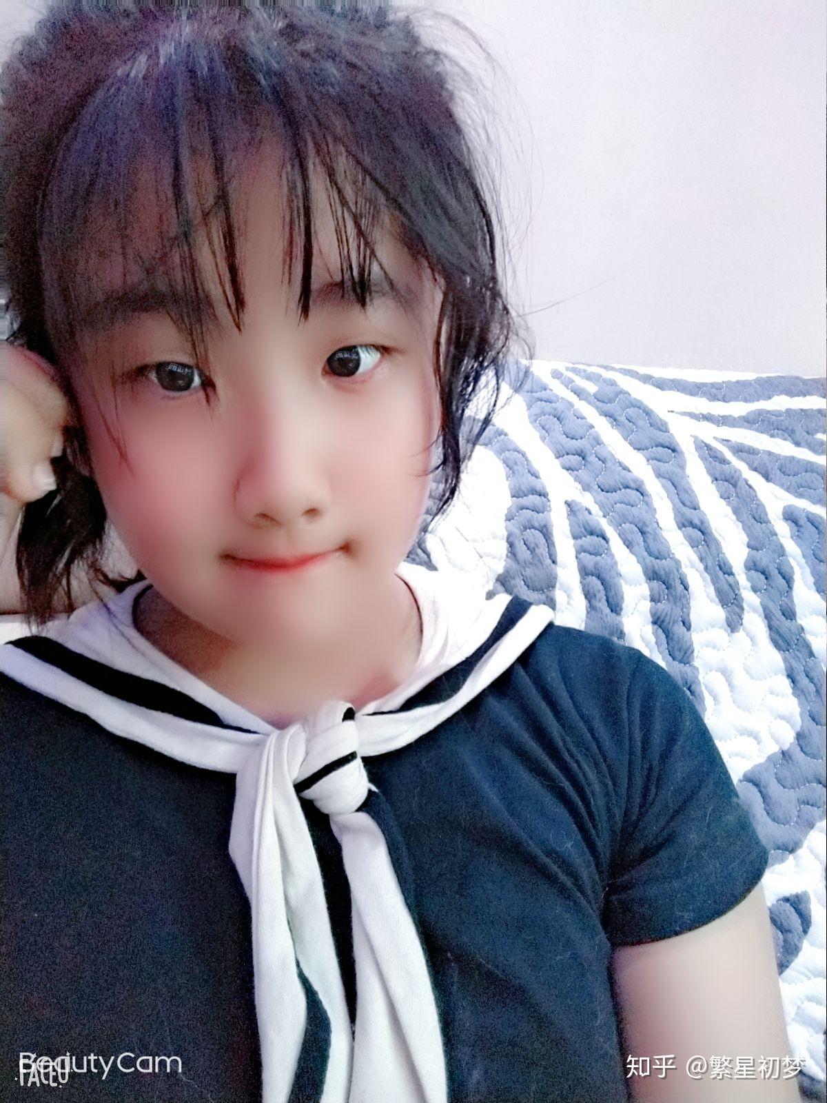 女生的素颜照什么样