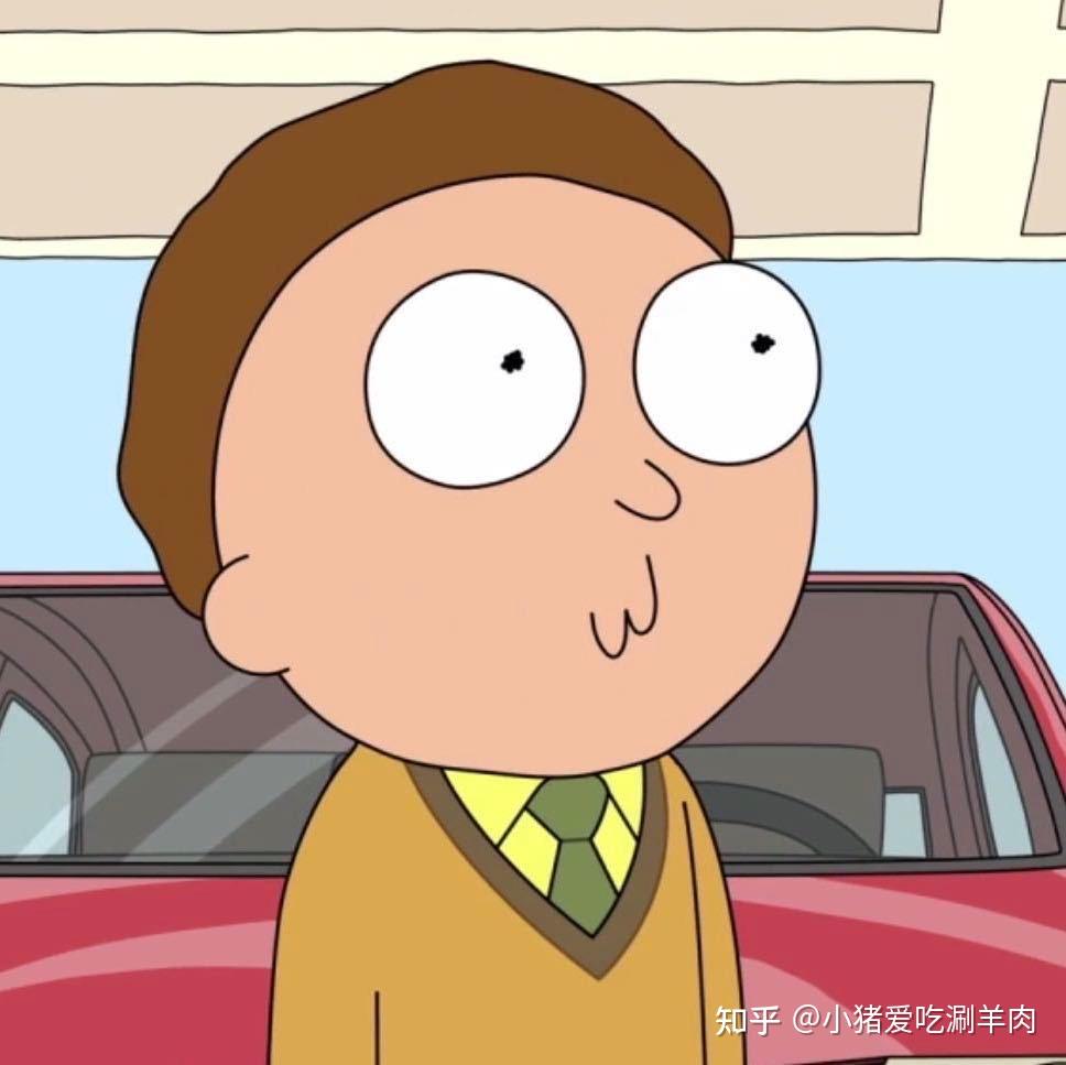 为什么拿《瑞克和莫蒂》(rick and morty) 作头像的大多是拿莫蒂而不