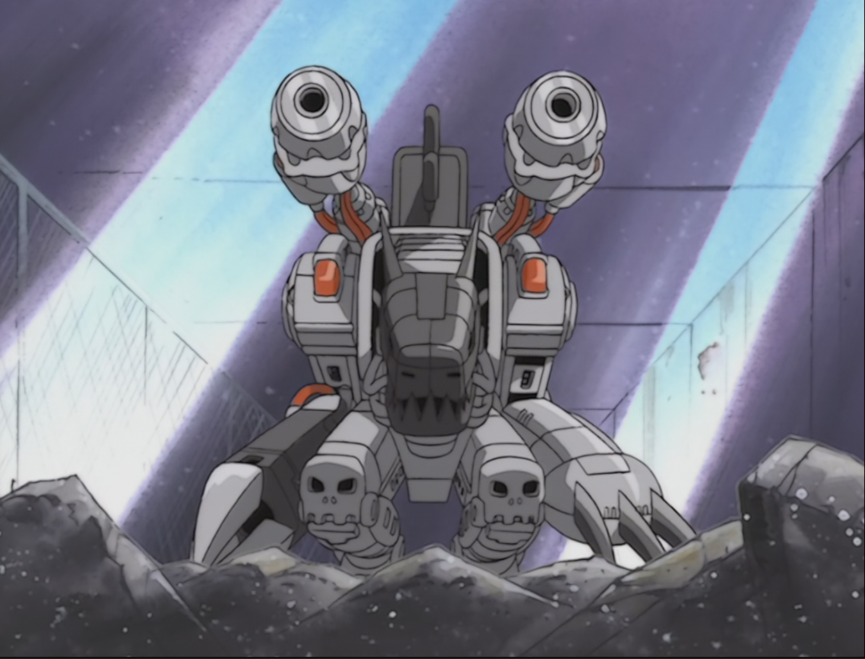 如何评价《数码宝贝》系列里的机械邪龙兽? - 知乎