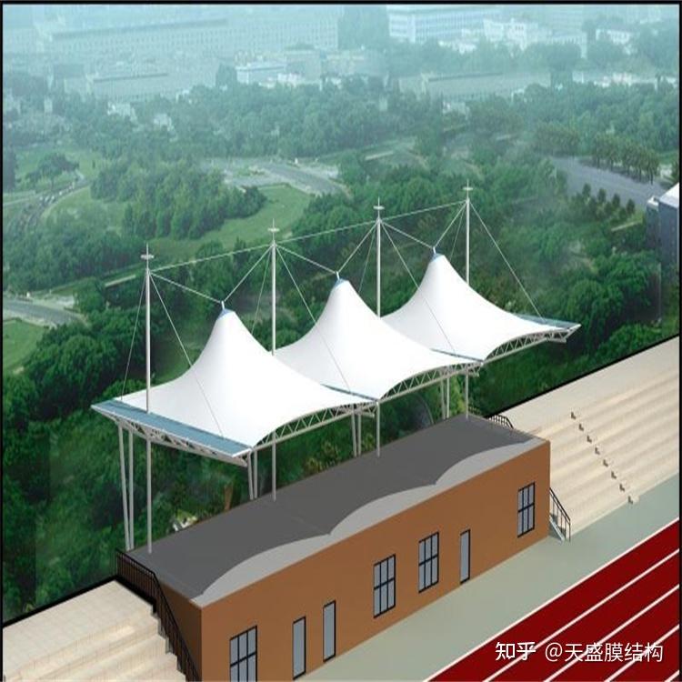 PTFE膜结构施工流程 - 知乎