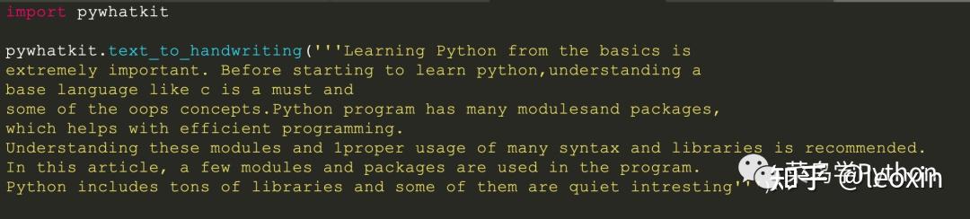 墙裂推荐！10个非常有趣的Python库！ - 知乎