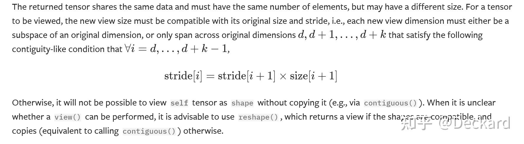 Tensor 基本操作3 理解 shape, stride, storage, view，is_contiguous 和 reshape 操作 ...