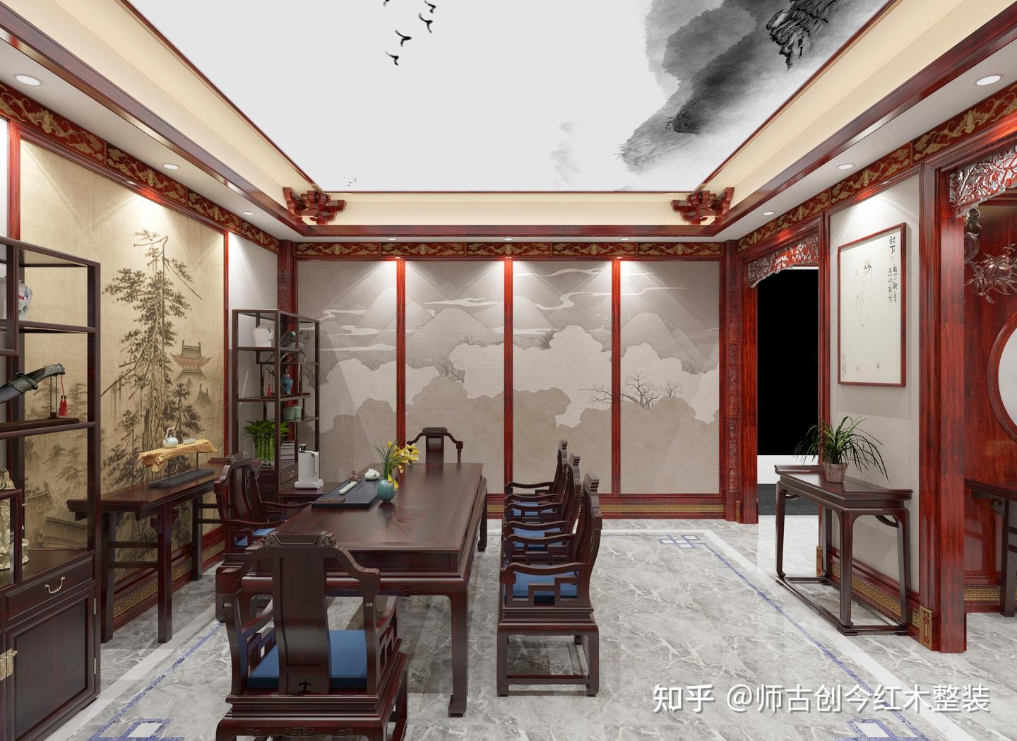 中式红木装修,领略何谓当代东方审美 - 知乎