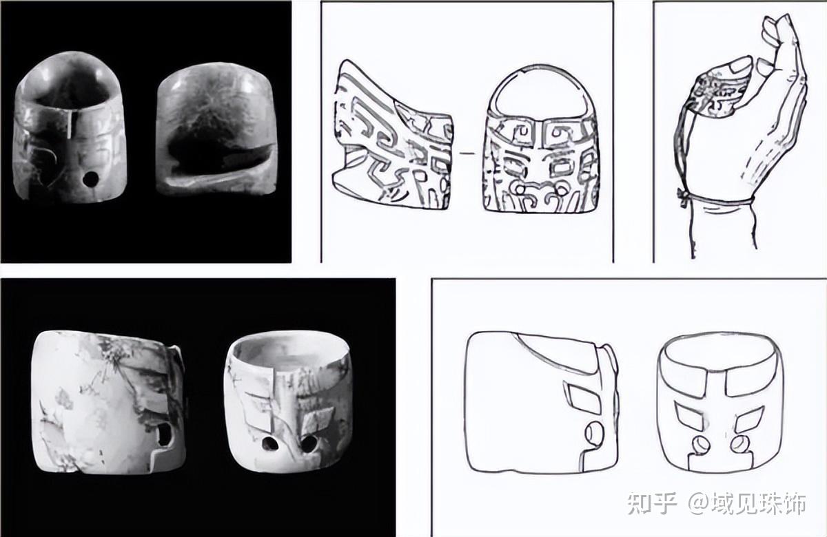 扳指的演变：从实用工具到文化象征|绿色搅胎玻璃扳指 - 知乎