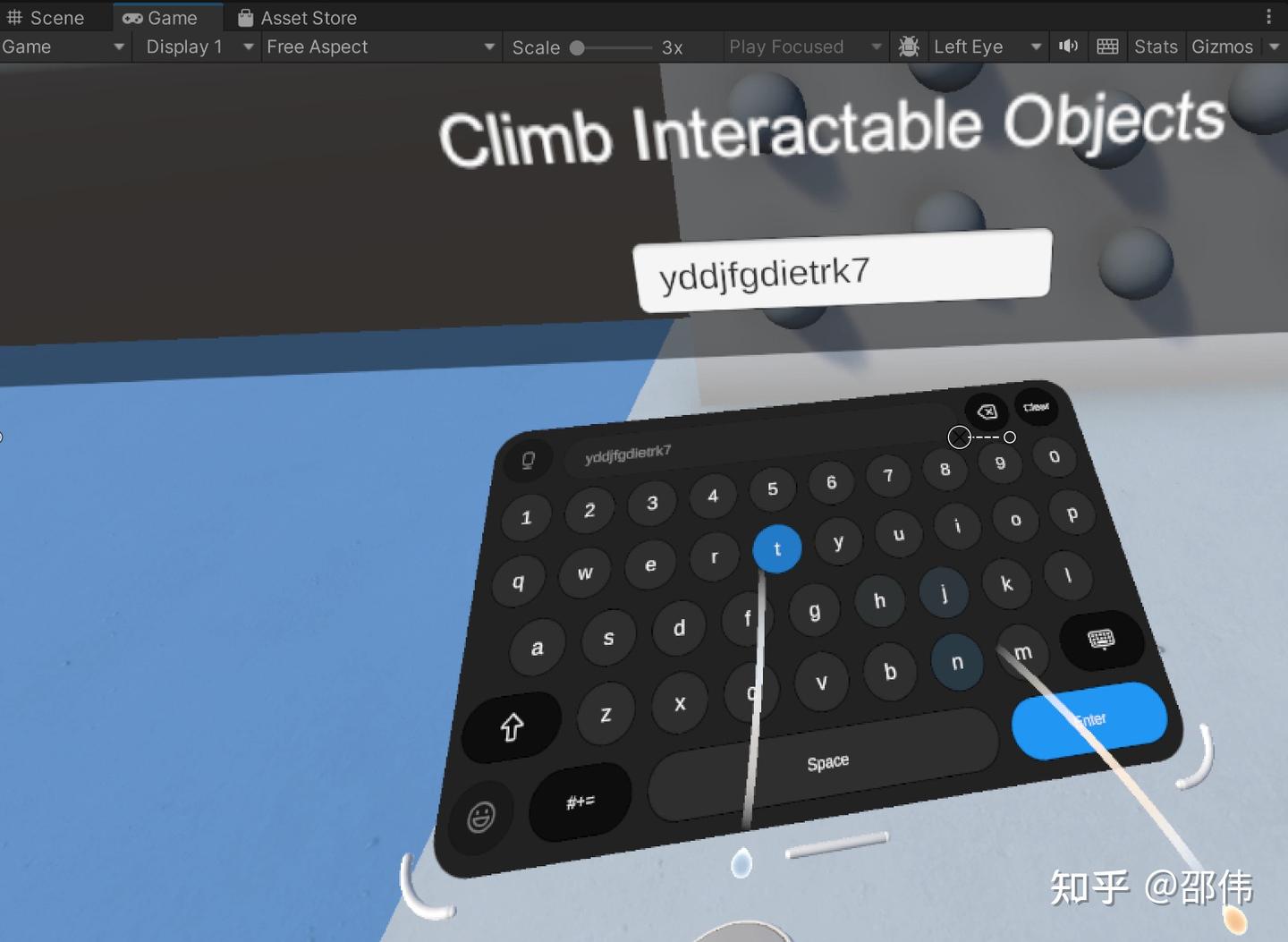 Spatial Button Interaction Toolkit 空间键盘(Spatial Keyboard)功能的实现 - 知乎