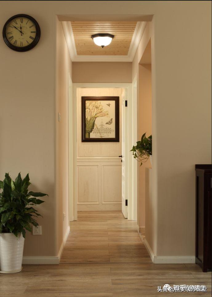 大门入过道尽头是主人房门怎祥设计好一点