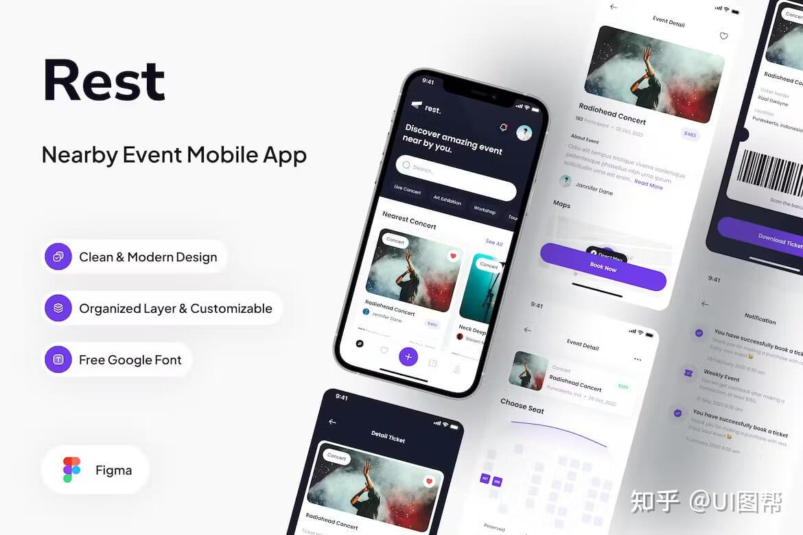 Figma网页和UI模板资源集合 - 知乎