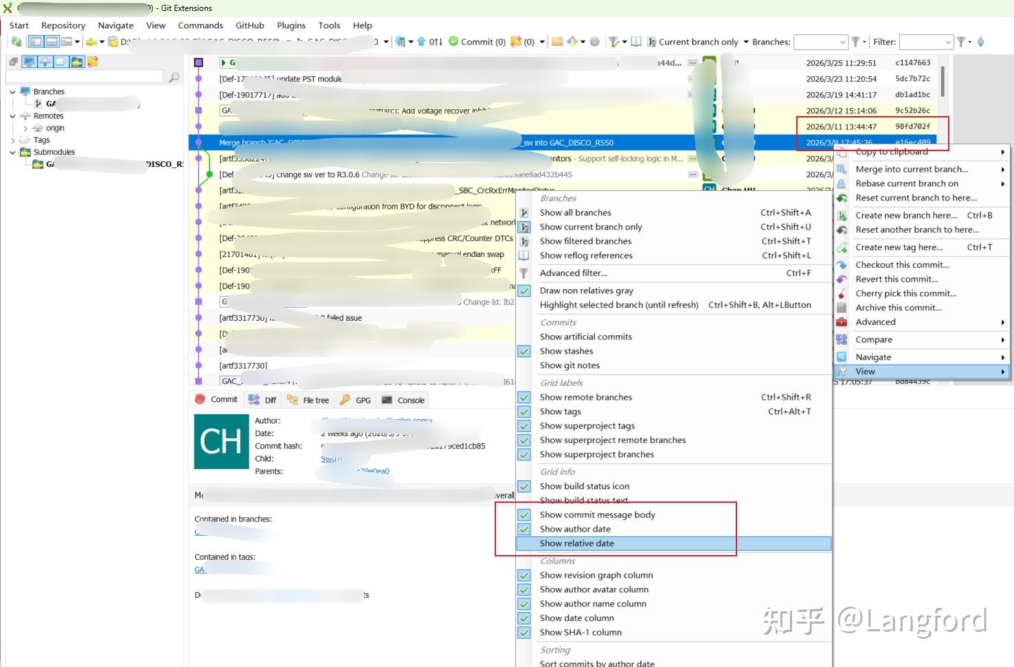 Git GUI 工具深度横评(Sourcetree/TortoiseGit / Git Extensions) - 知乎