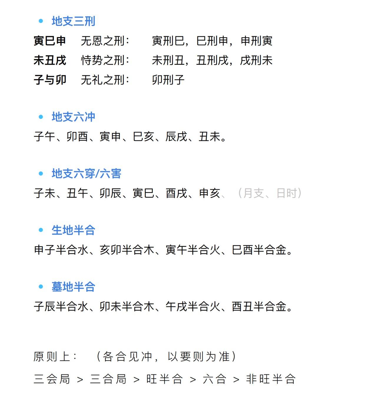 天干地支：会合刑冲穿/ 五行简论- 知乎