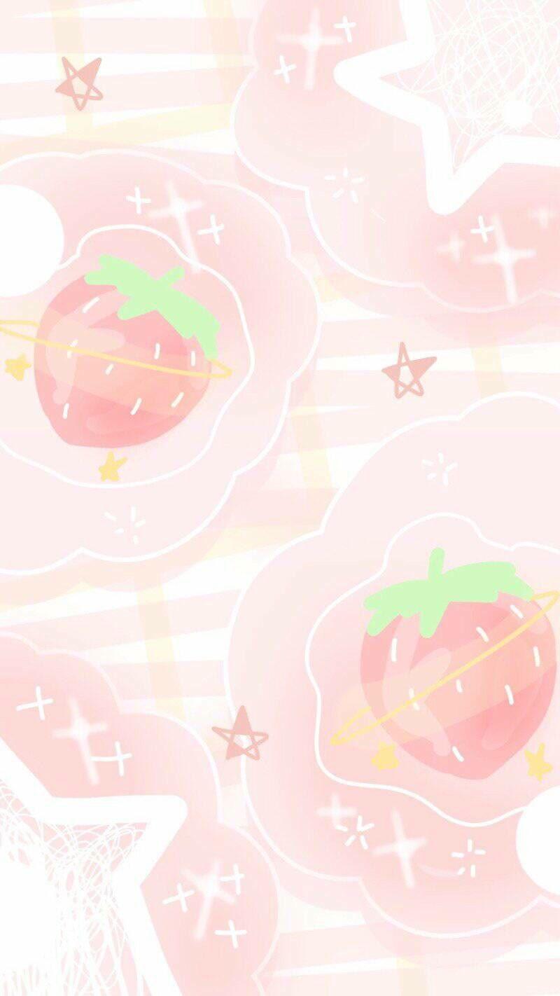 有没有那种好看草莓背景图