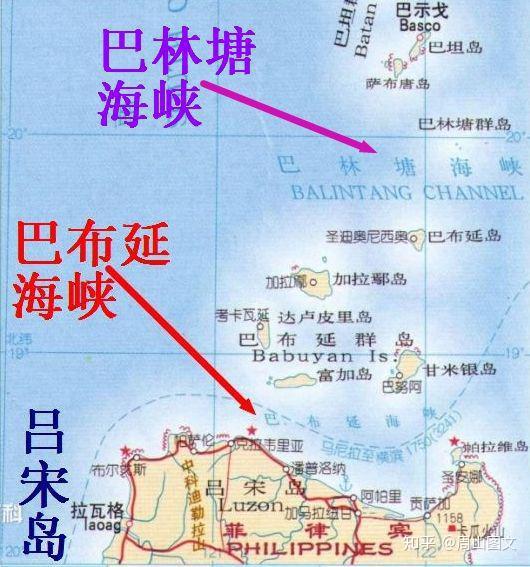 巴士海峡与巴林塘海峡图片