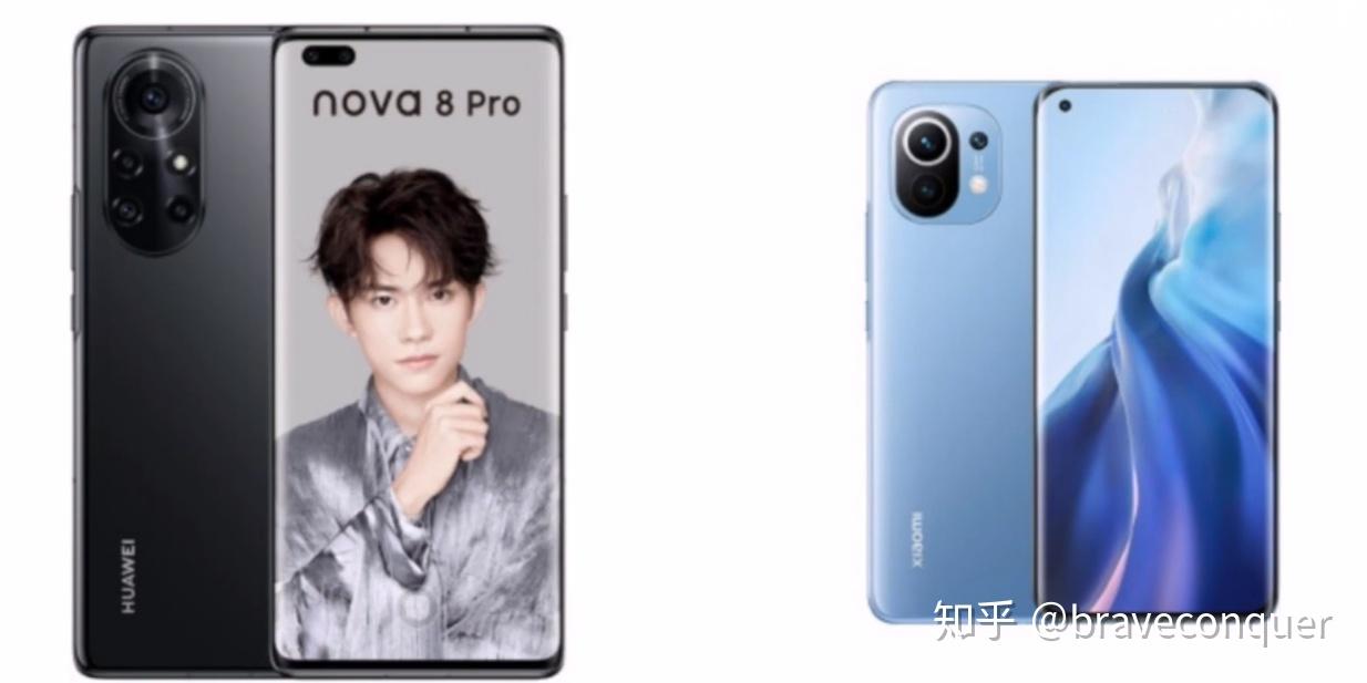 小米11和华为nova8pro同样是3999为啥差距这么大