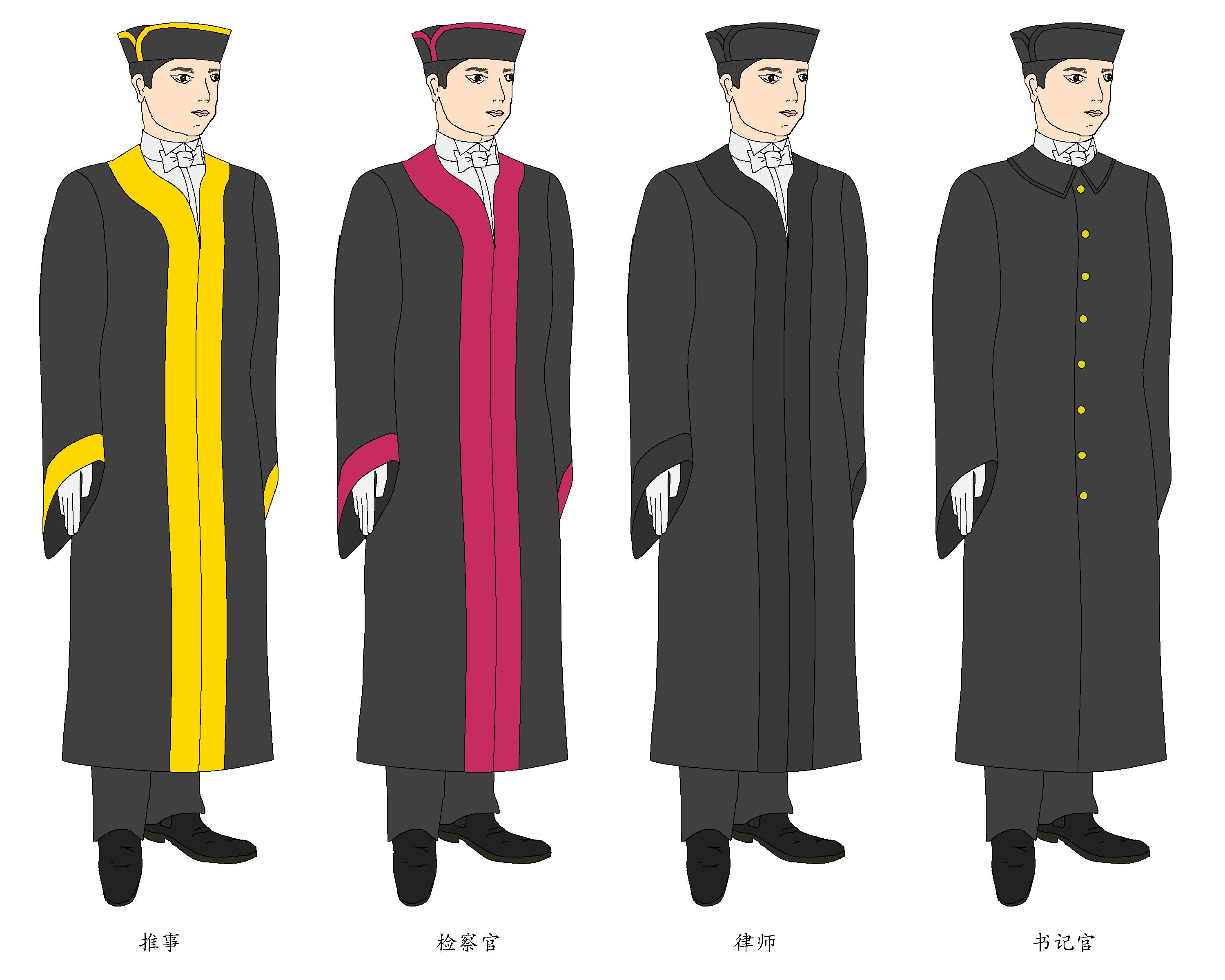 北洋文官礼服图片