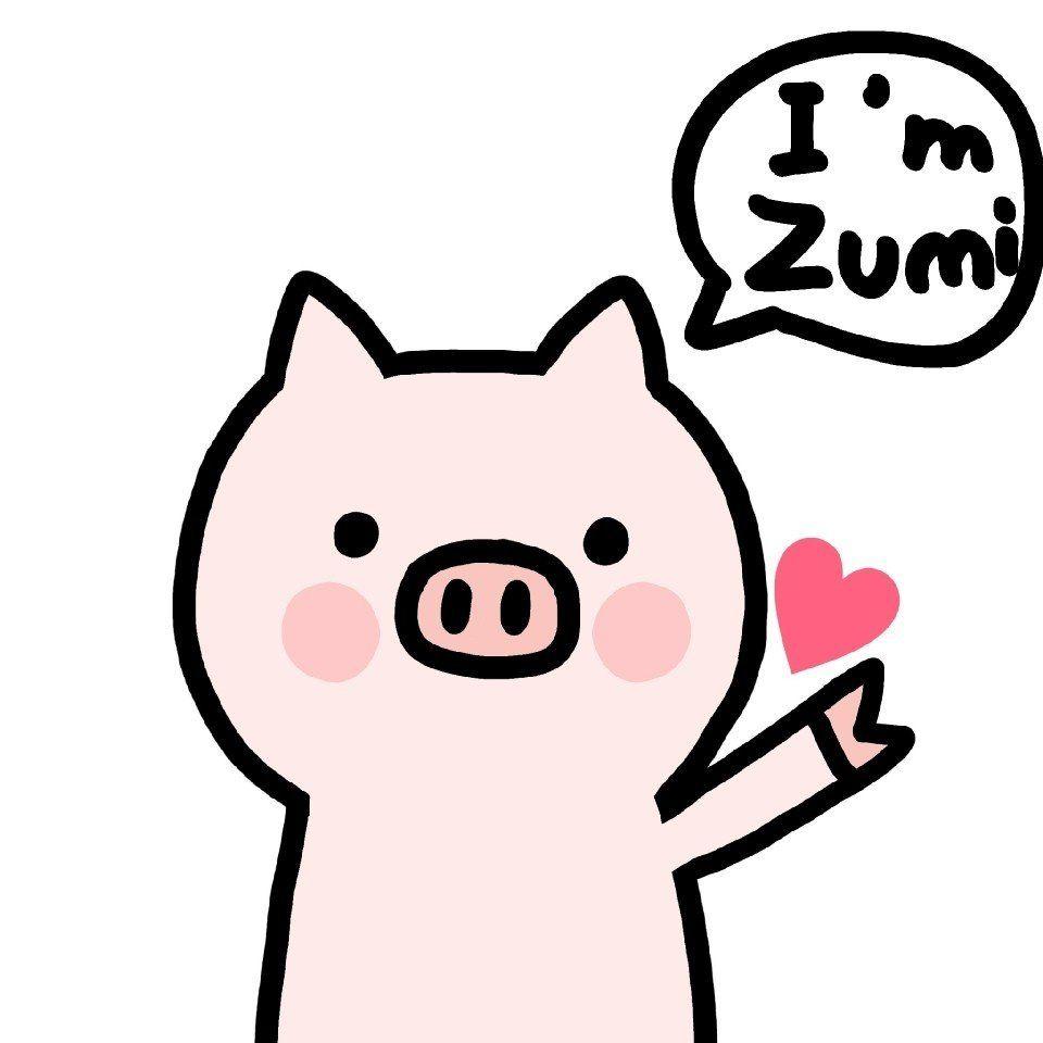 请问大家有这样的猪猪头像么?(无水印)?