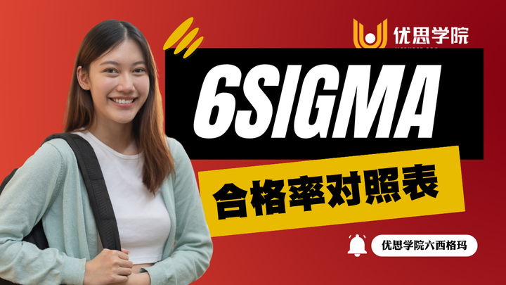 优思学院｜6sigma的合格率对照表