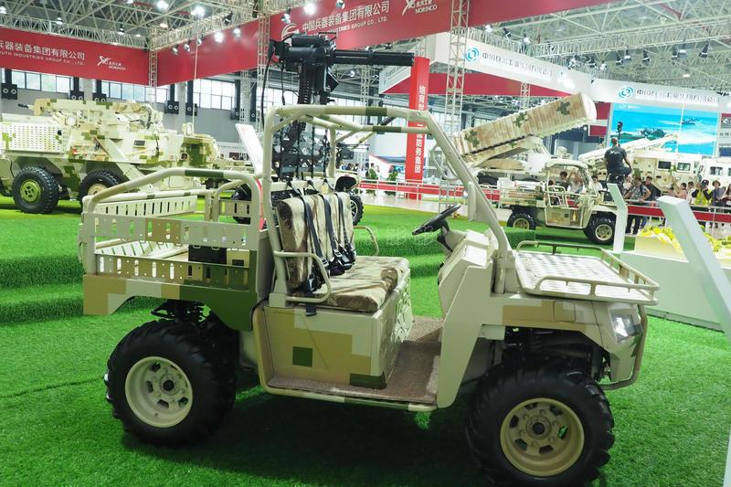 珠海航展上的山猫全地形车重火力版有什么用? - 知乎