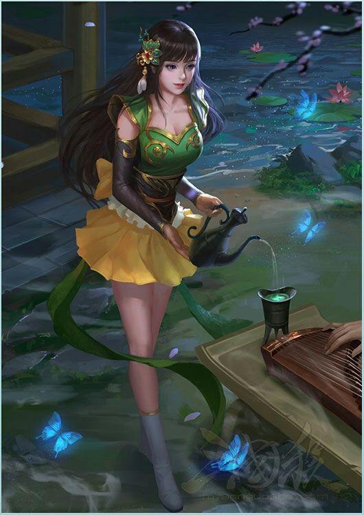 为什么网络游戏普遍把三国美女小乔塑造成萝莉形象? - 知乎