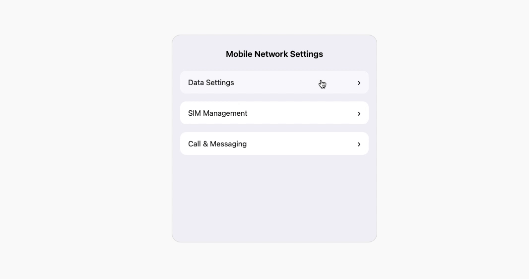 Web 组件：用纯 CSS 做出 iOS 风格层级菜单 - 知乎