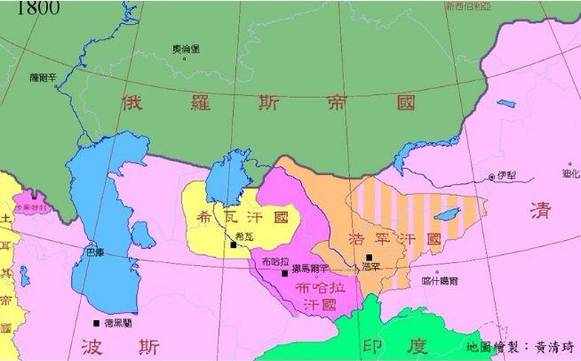 中亚历史地图 - 知乎