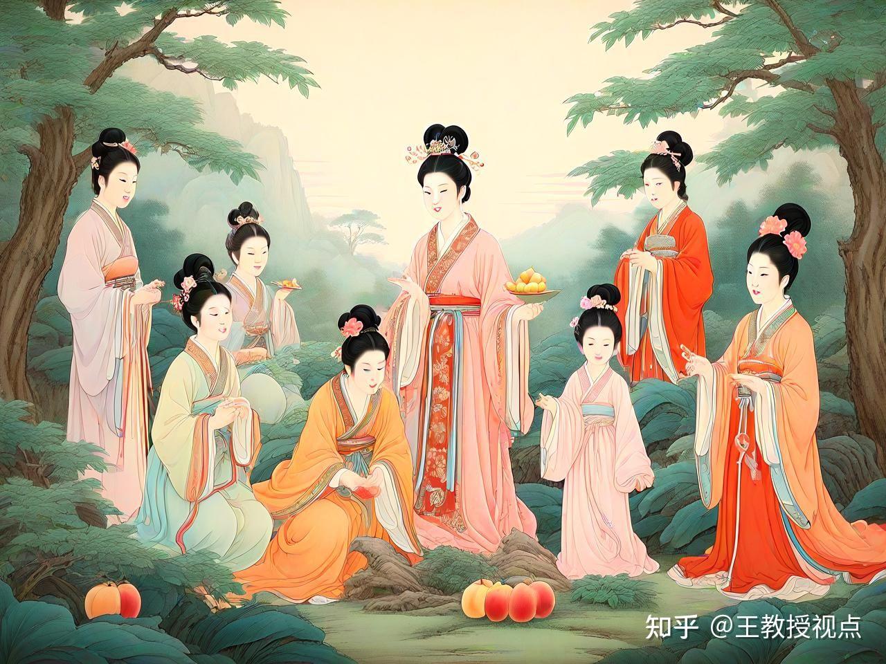 王母娘娘传说:仙女、蟠桃园与梦幻仙境探秘 - 知乎