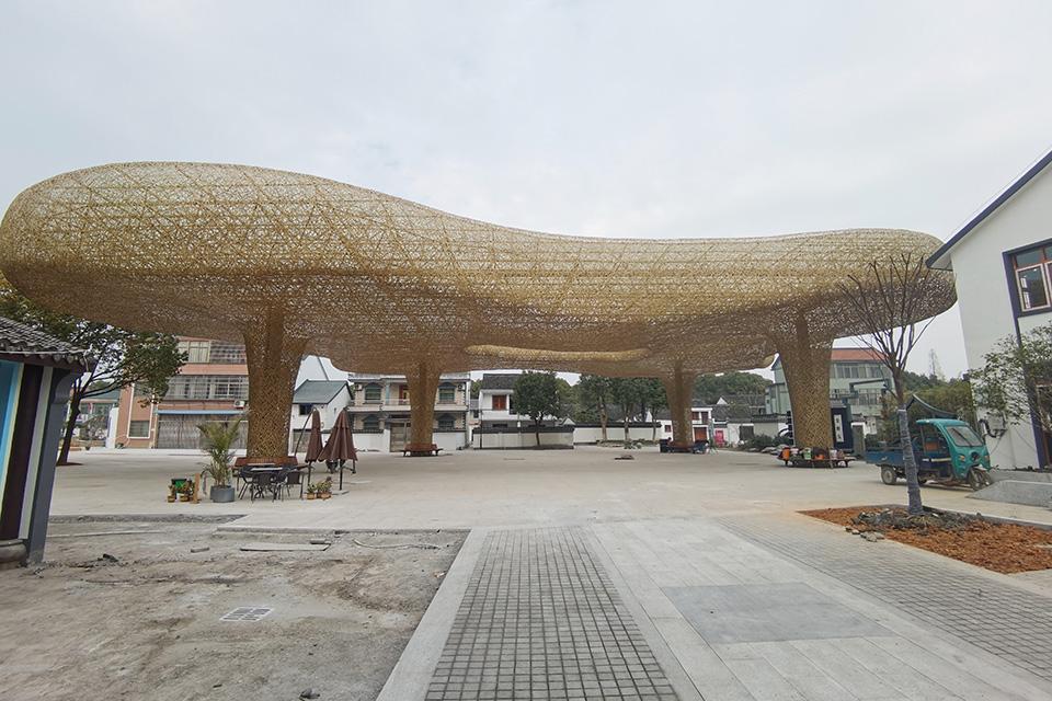 探索竹编建筑的美学与功能之美 境道竹构 竹编构筑 竹编装置 竹装置 - 知乎