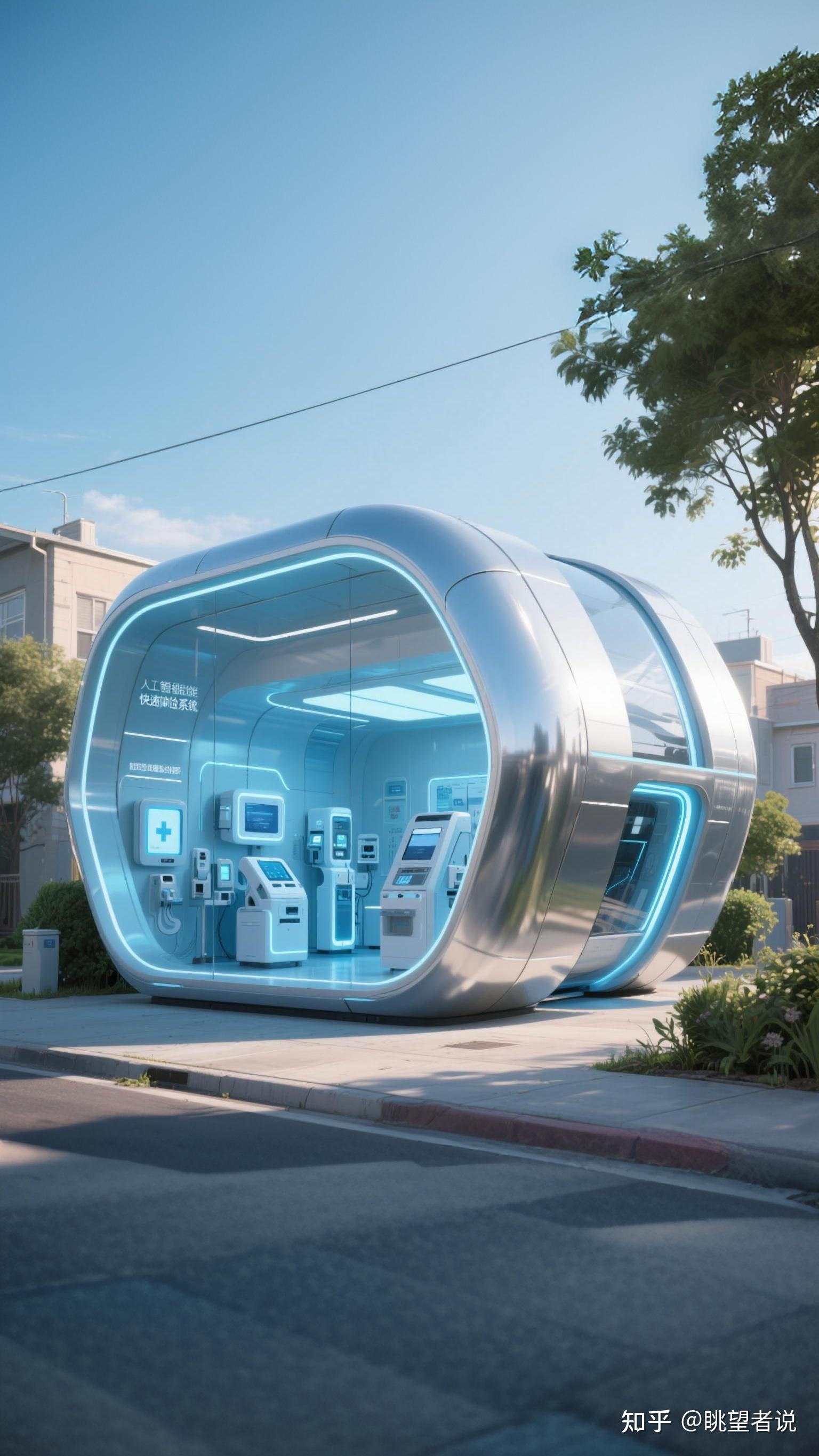 未来人工智能快速常规体检屋