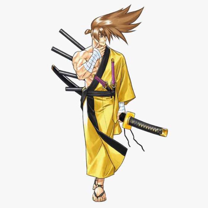 为什么日本武士都带很多把刀